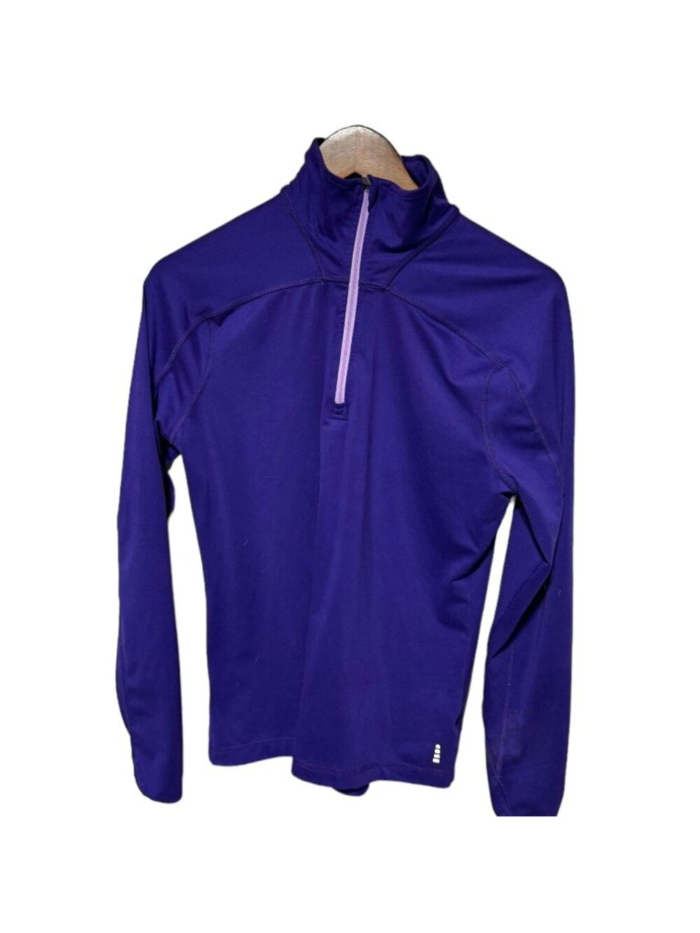 Lands' End Pullover Purple Size Medium